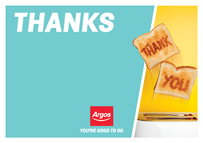 Argos Thank You Wallet